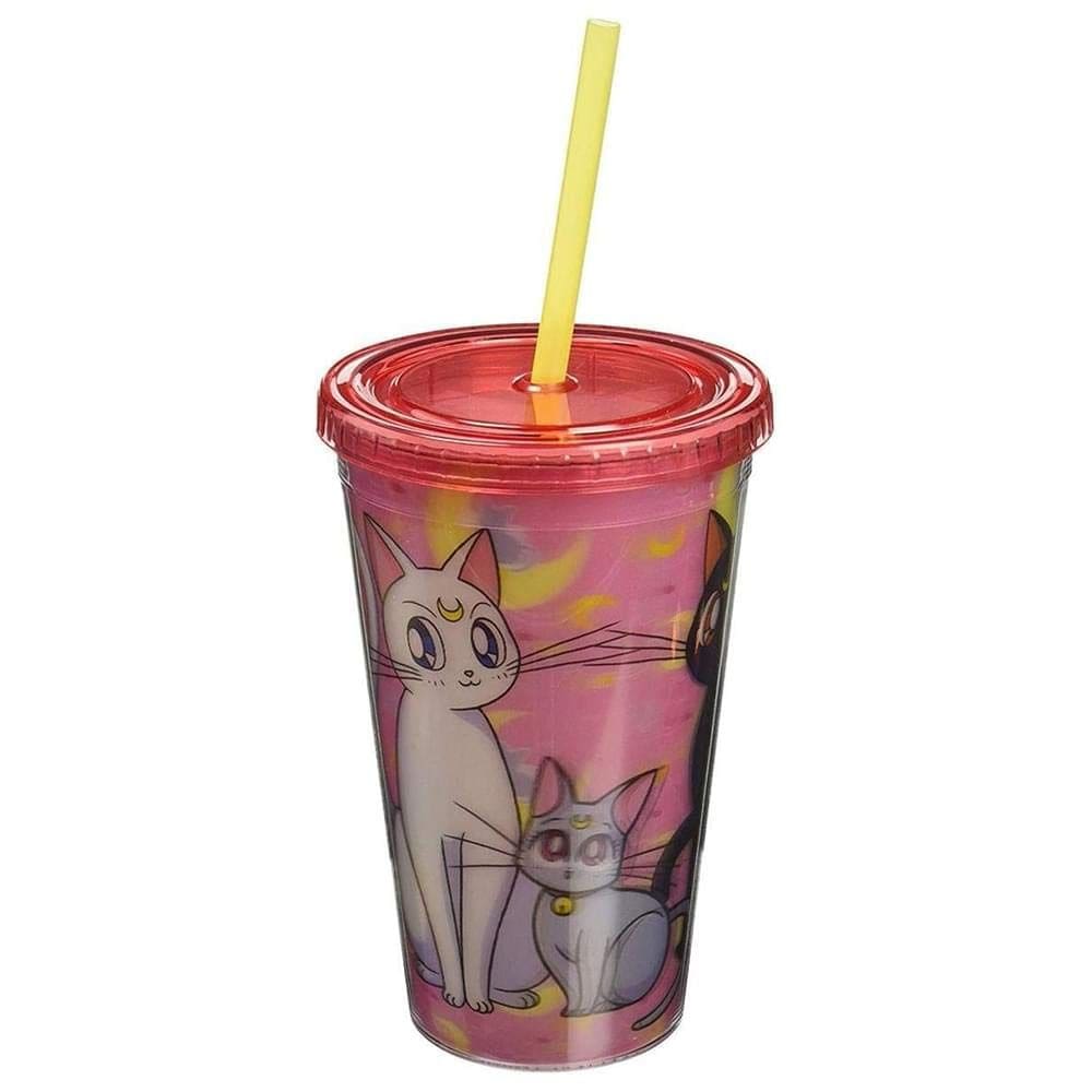 Copo Carnival Cup JUST FUNKY Sailor Moon Kitties lenticular 480 ml