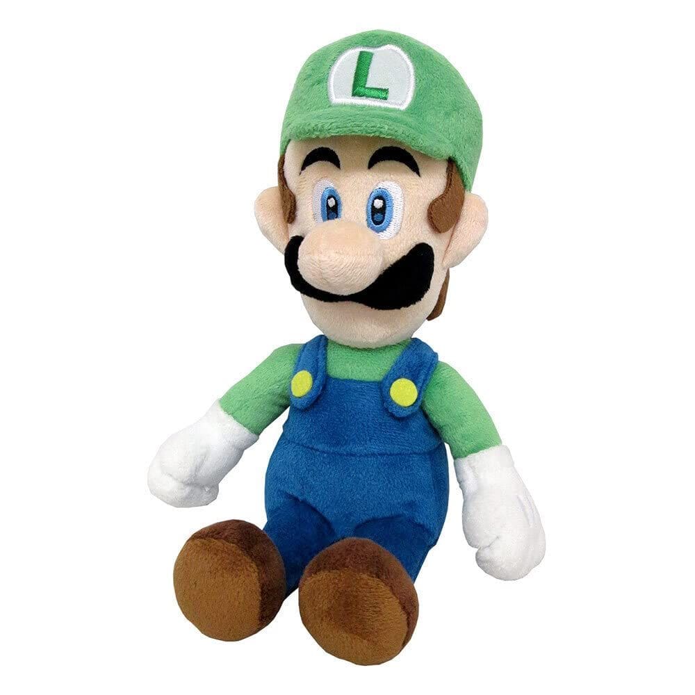 Little Buddy de pelúcia Super Mario All Star Luigi 10cm