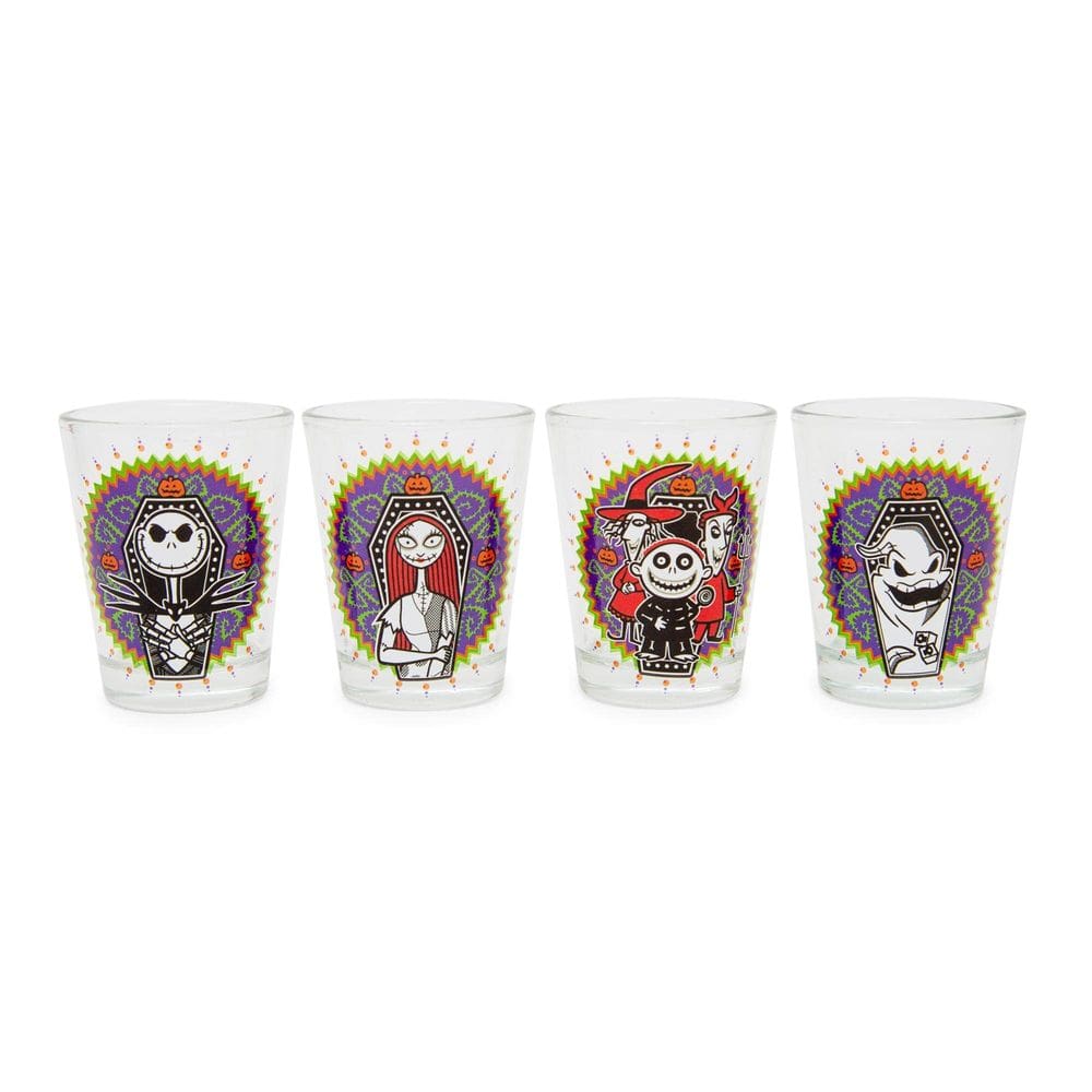 Mini copos de uísque Disney Nightmare Before Christmas