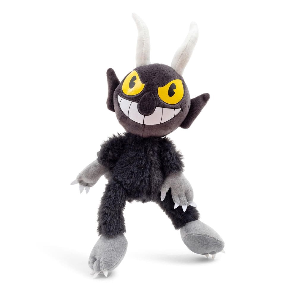 Brinquedo de pelúcia Toynk Cuphead The Devil Collector 28 cm de altura