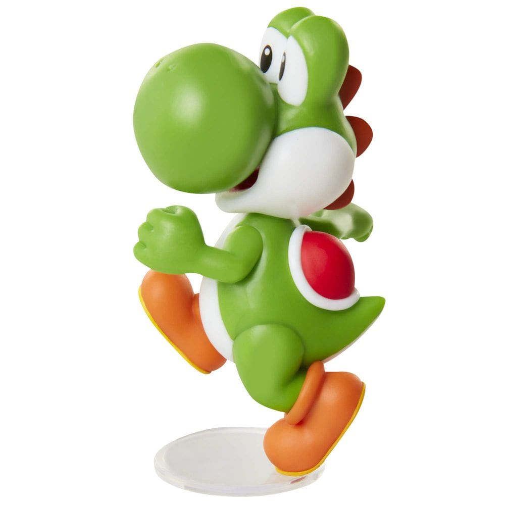 Boneco de ação Super Mario Running Yoshi, 6,35 cm, colecionável