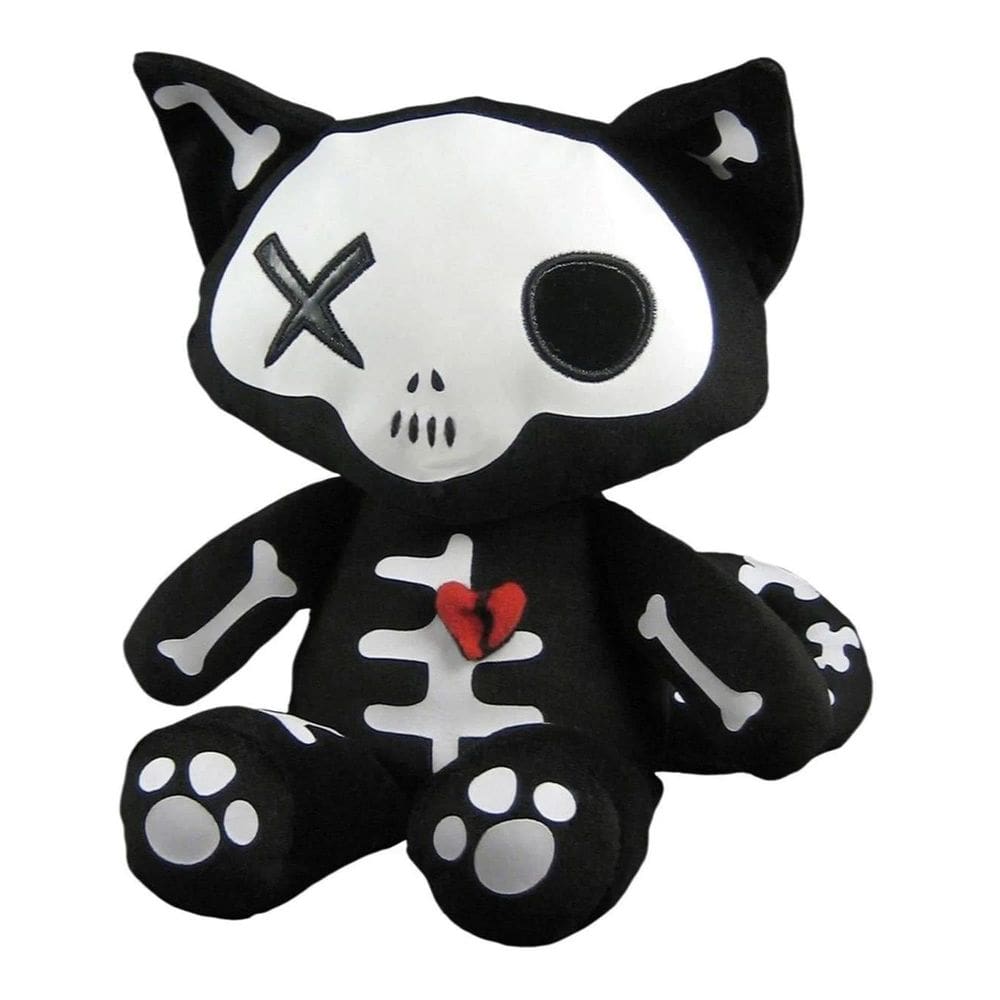 Brinquedo macio Toynami Emily The Strange Miles com 20 cm de altura