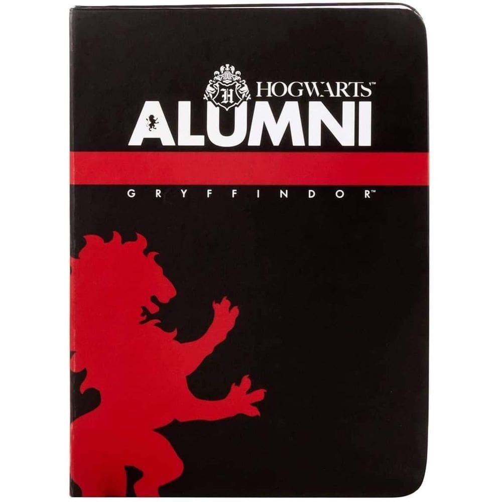 Capa dura de ex-alunos do Journal Harry Potter Gryffindor 14x21cm