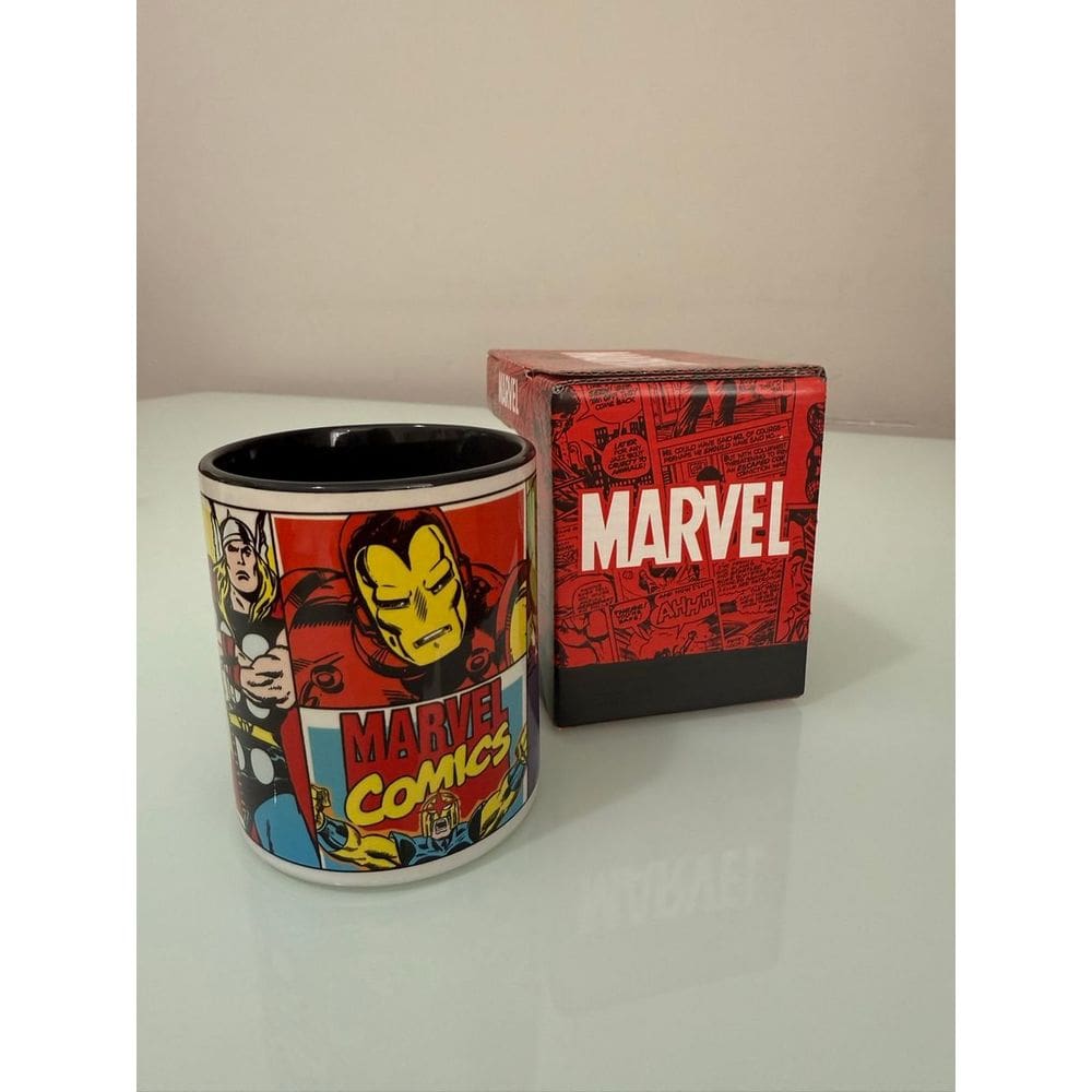 Caneca de Ceramica Marvel Herois 325ml - Piticas