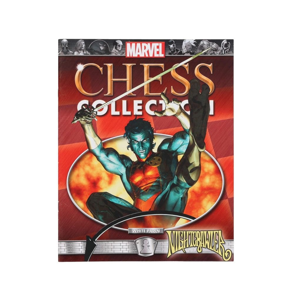 Coleção Magazine Eaglemoss Marvel Chess #37 Nightcrawler