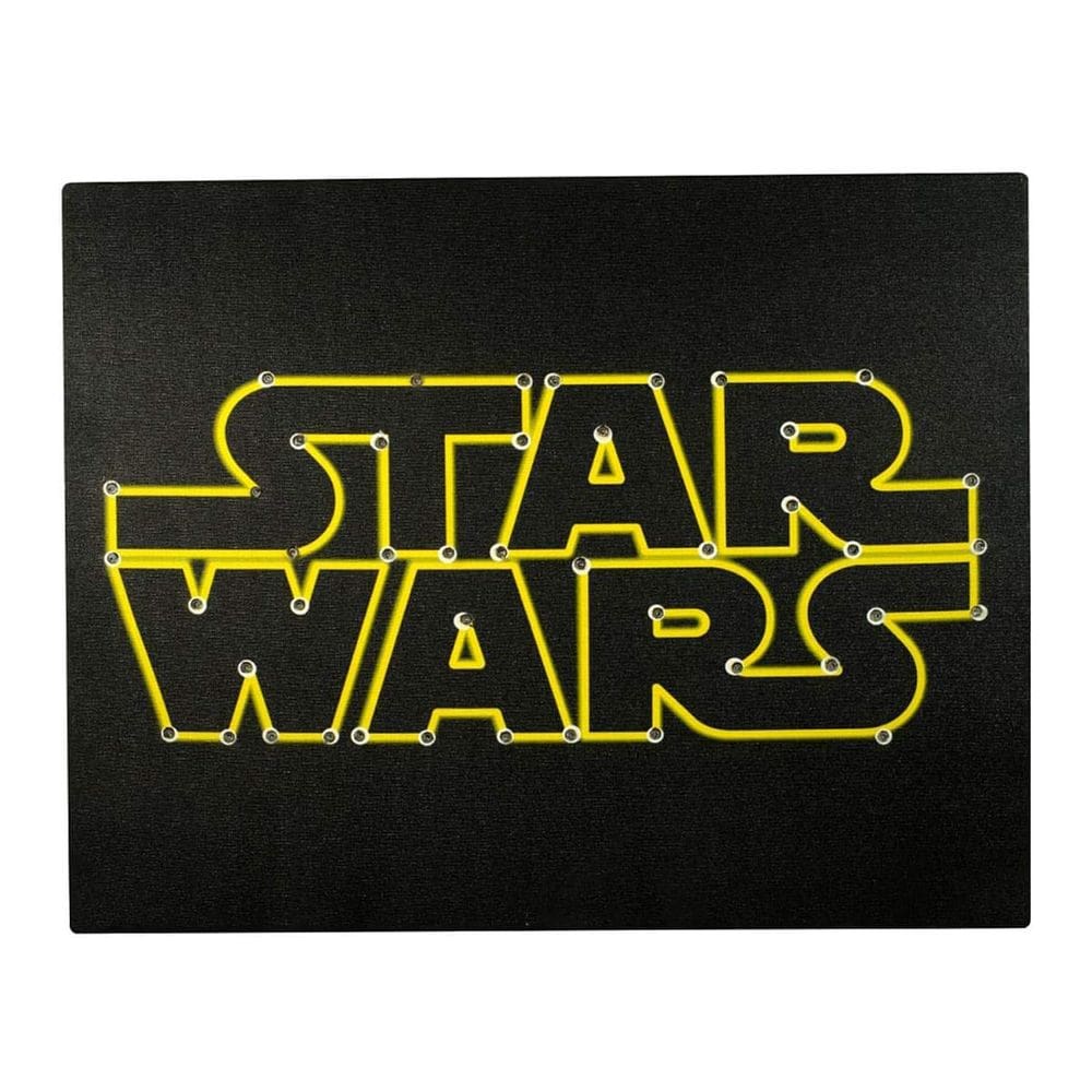 Tela de parede Seven20 Star Wars Logo Light Up 40x50cm