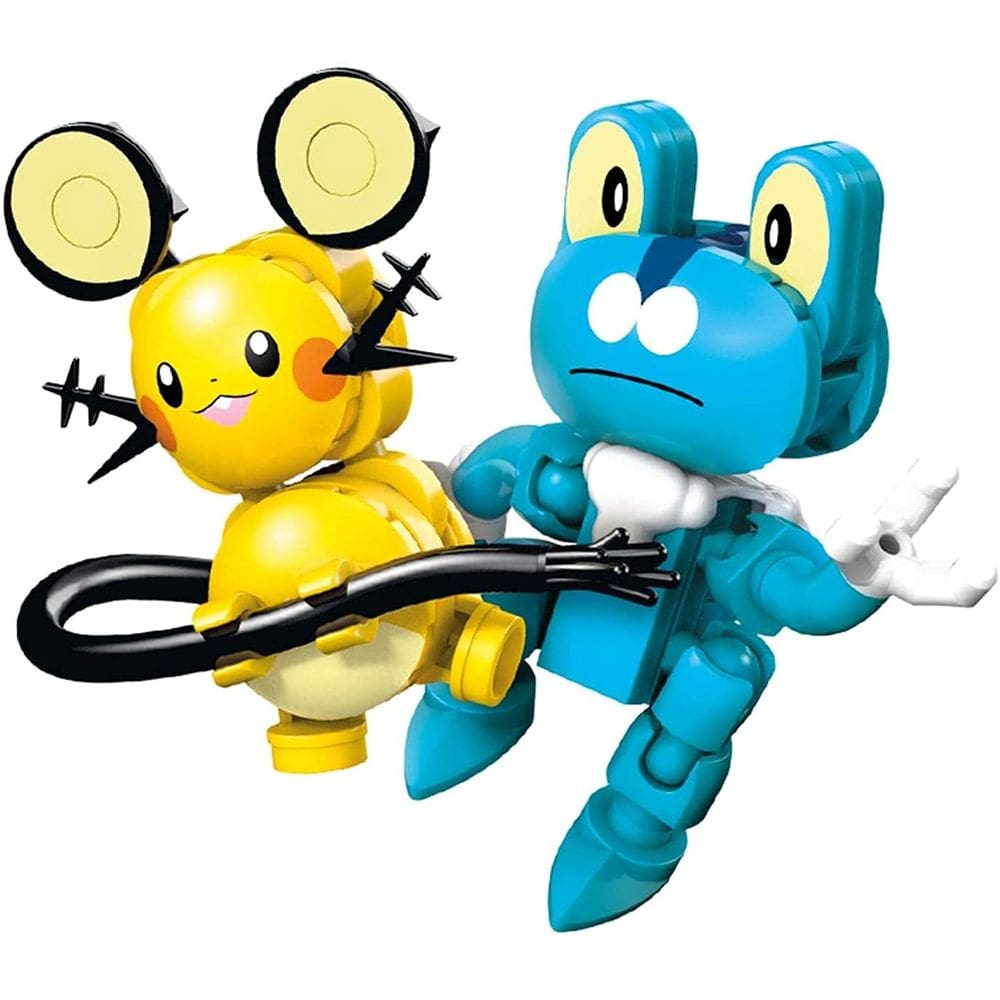 Brinquedo de construção Mega Construx Pokémon Froakie Vs. Dedenne