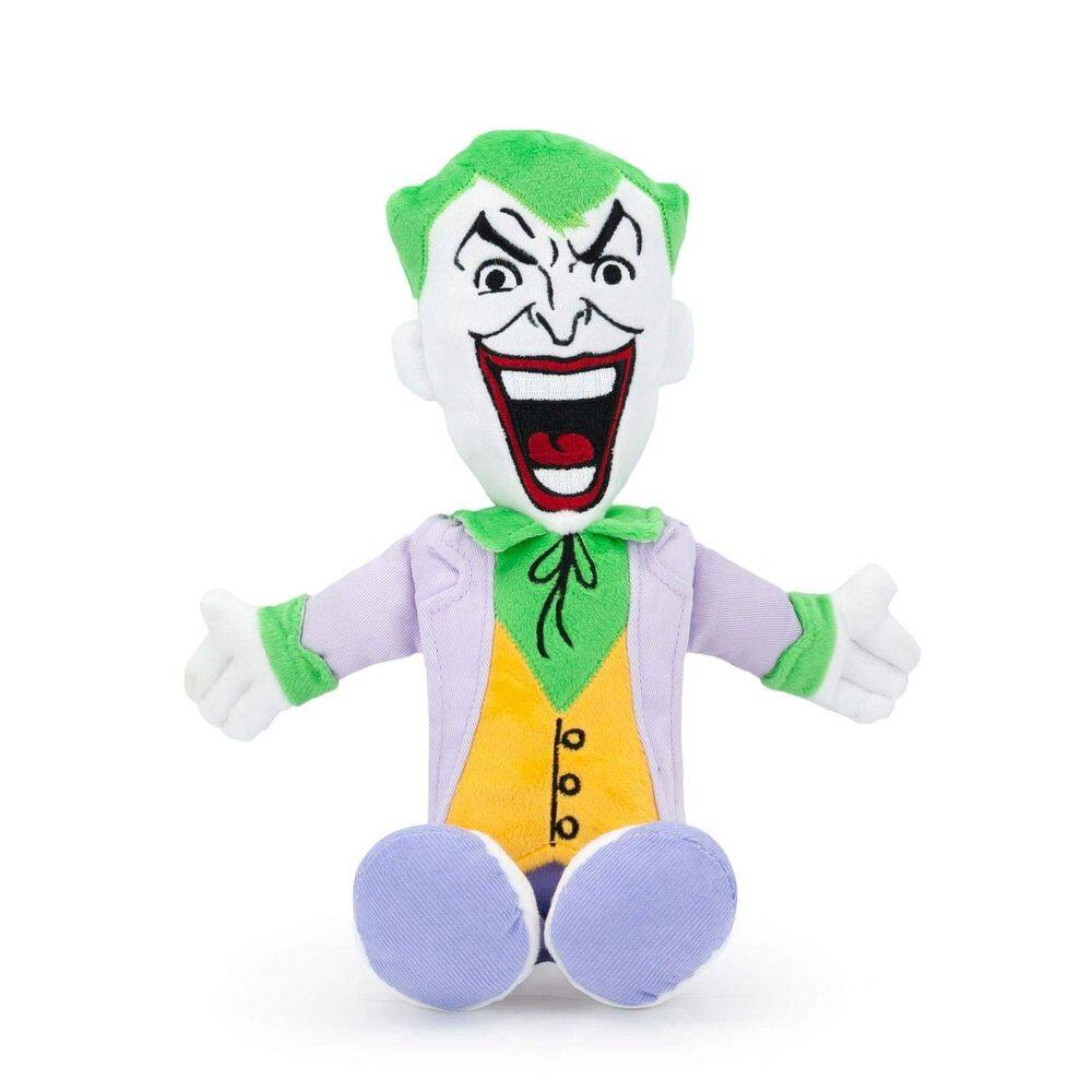 Brinquedo para mastigar cães DC Comics Plush Joker Squeaky Light Chewing