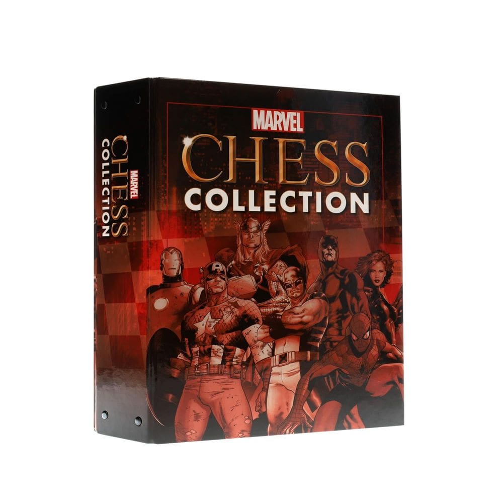 Coleção de xadrez Binder Marvel Eaglemoss Toynk