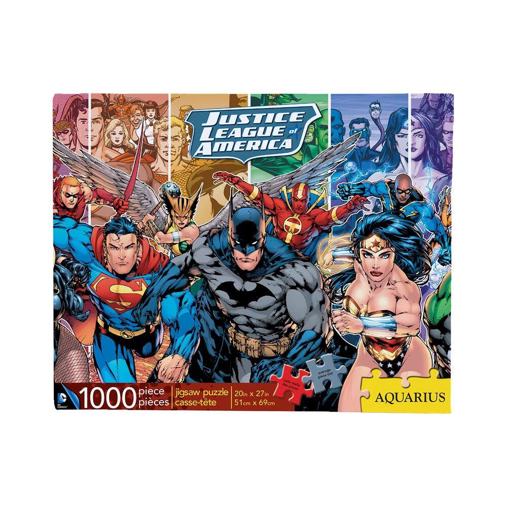 Quebra-cabeça AQUARIUS DC Comics Liga da Justiça 1000 peças