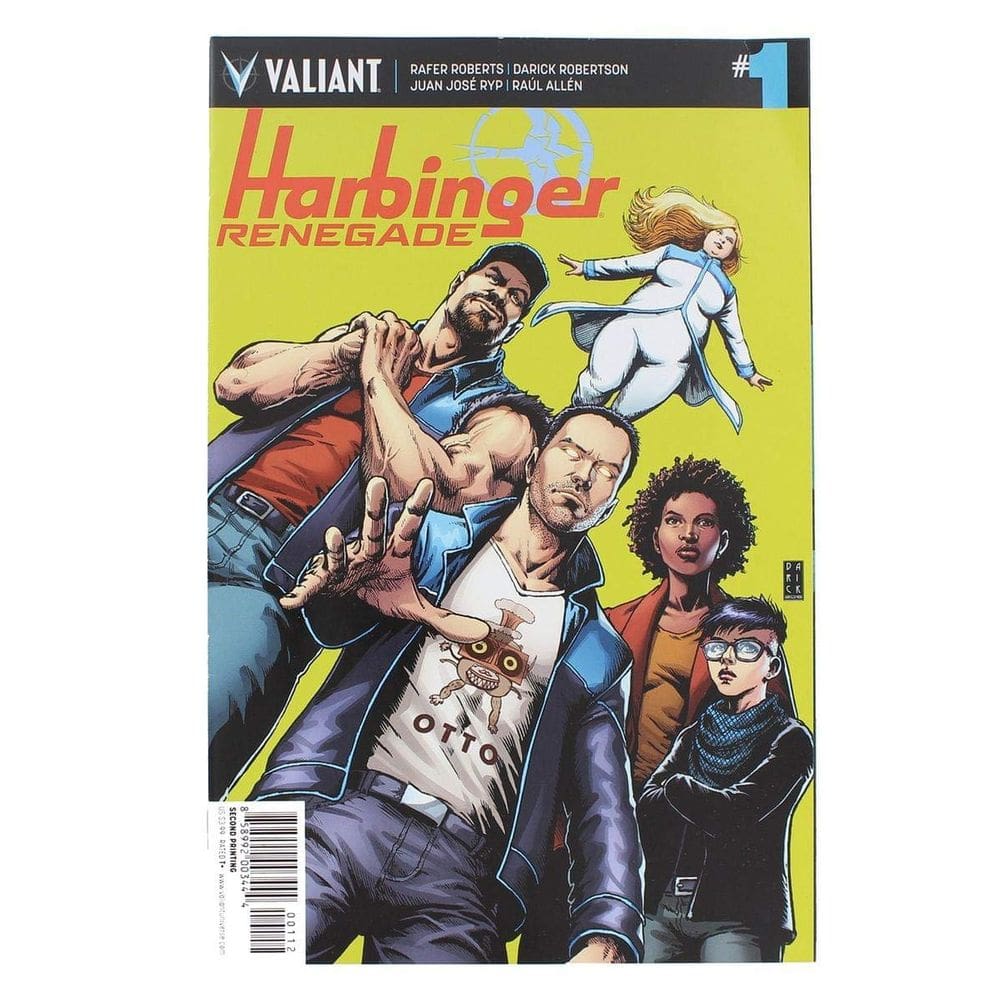 Livro em quadrinhos Valiant Harbinger Renegade #1 Nerd Block Exclusive
