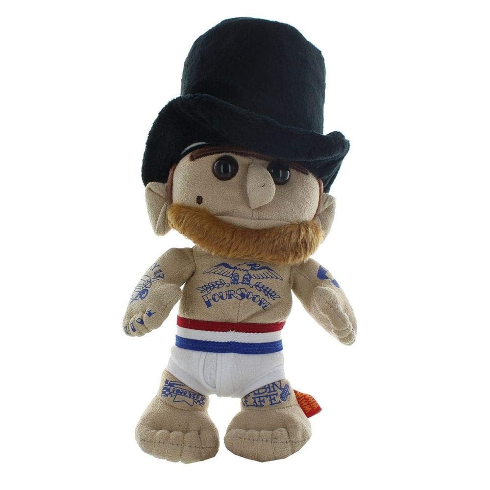Tatuagem de cuecas de pelúcia The Coop Whimwham Abe Lincoln