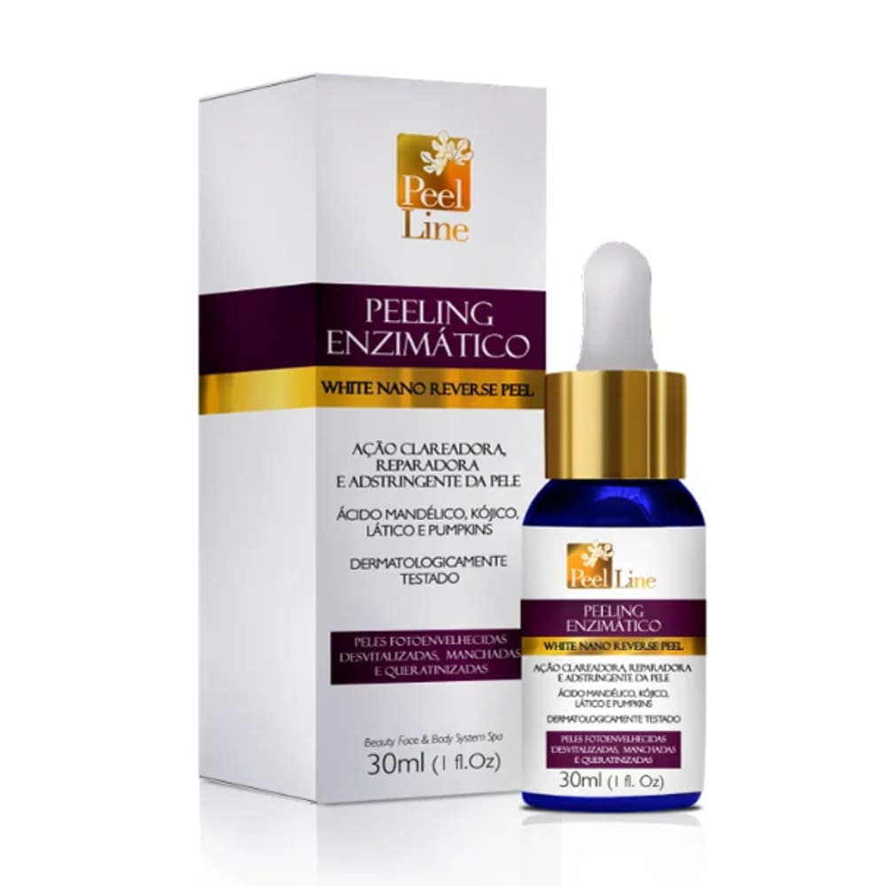 Peeling Enzimático White Nano Reverse 30ml Pell Line
