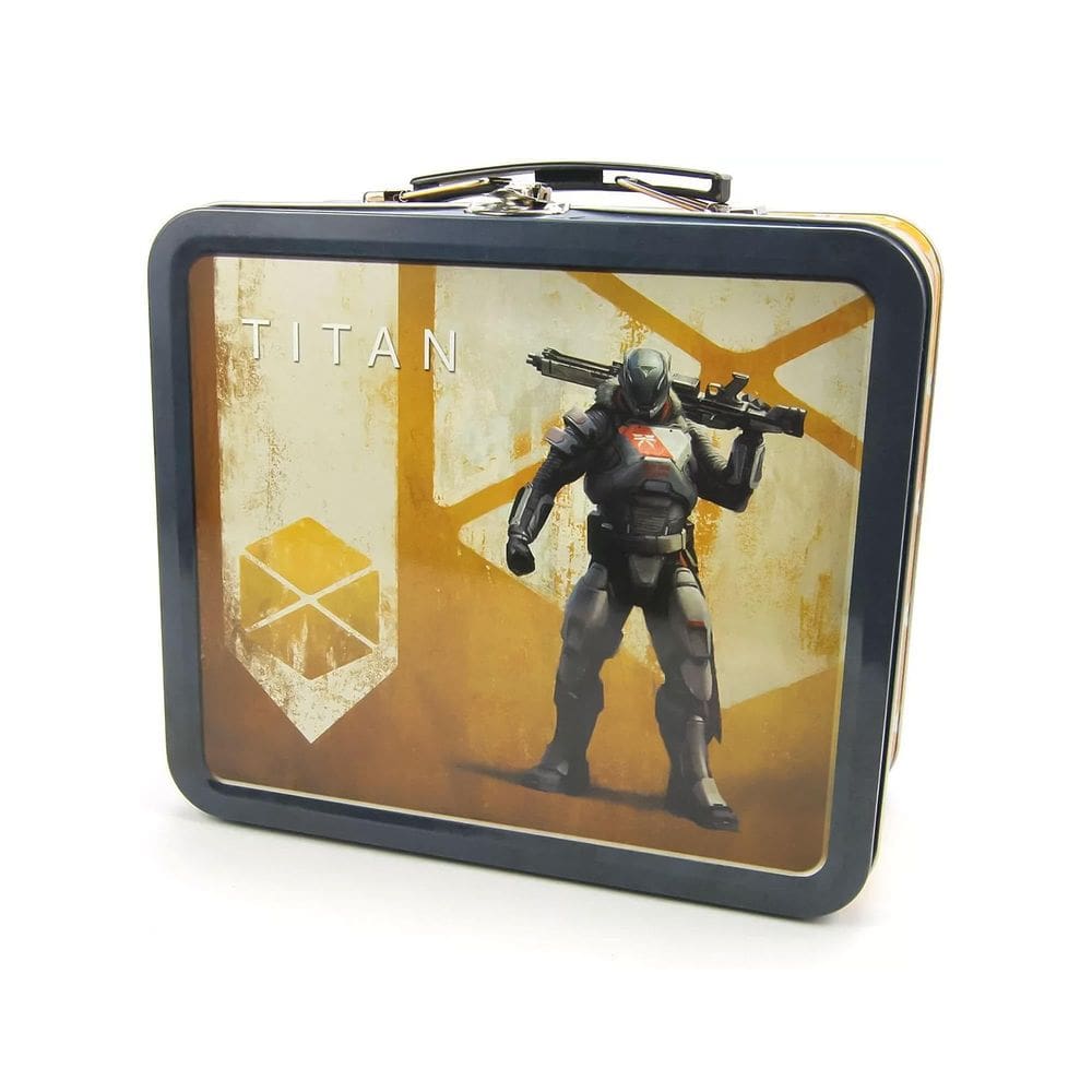 Lancheira The Coop Destiny Titan Guardian Tin colecionável