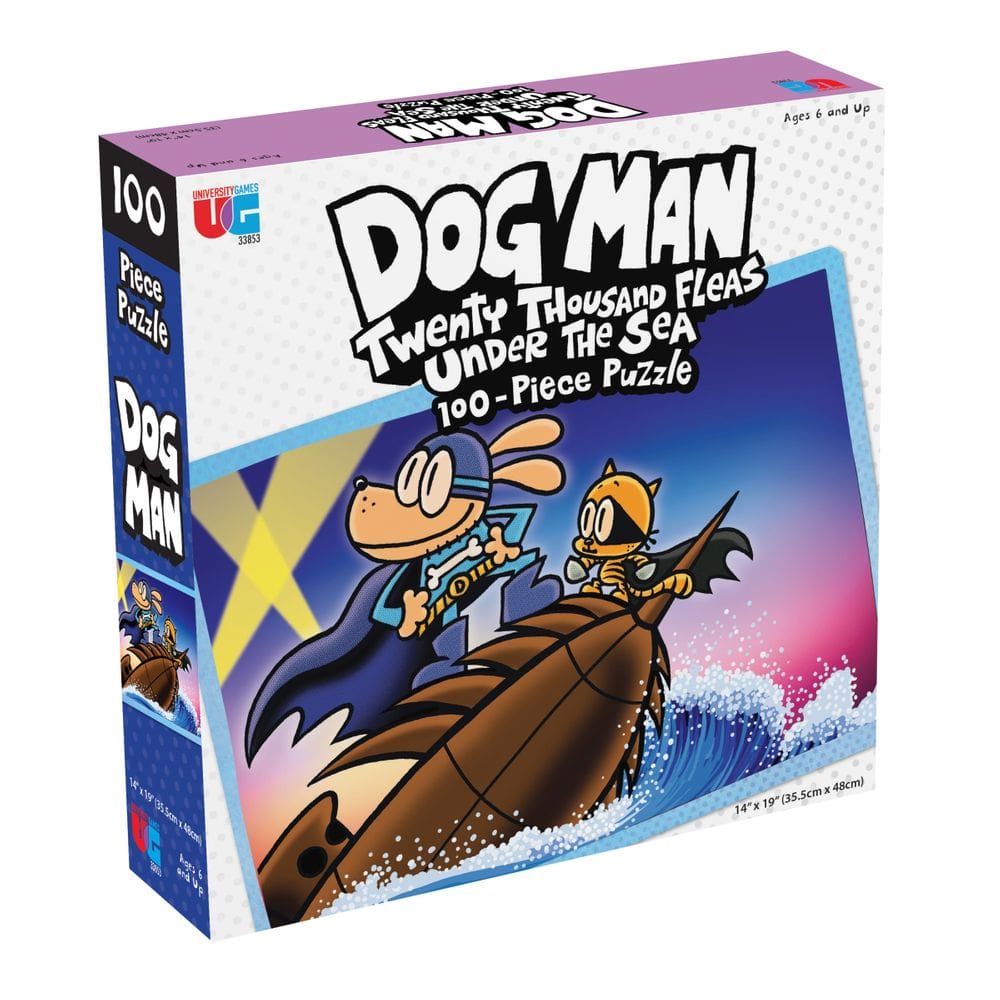 Quebra-cabeça > Jogos Universitários > Dog Man > 20.000 pulgas no fundo do mar