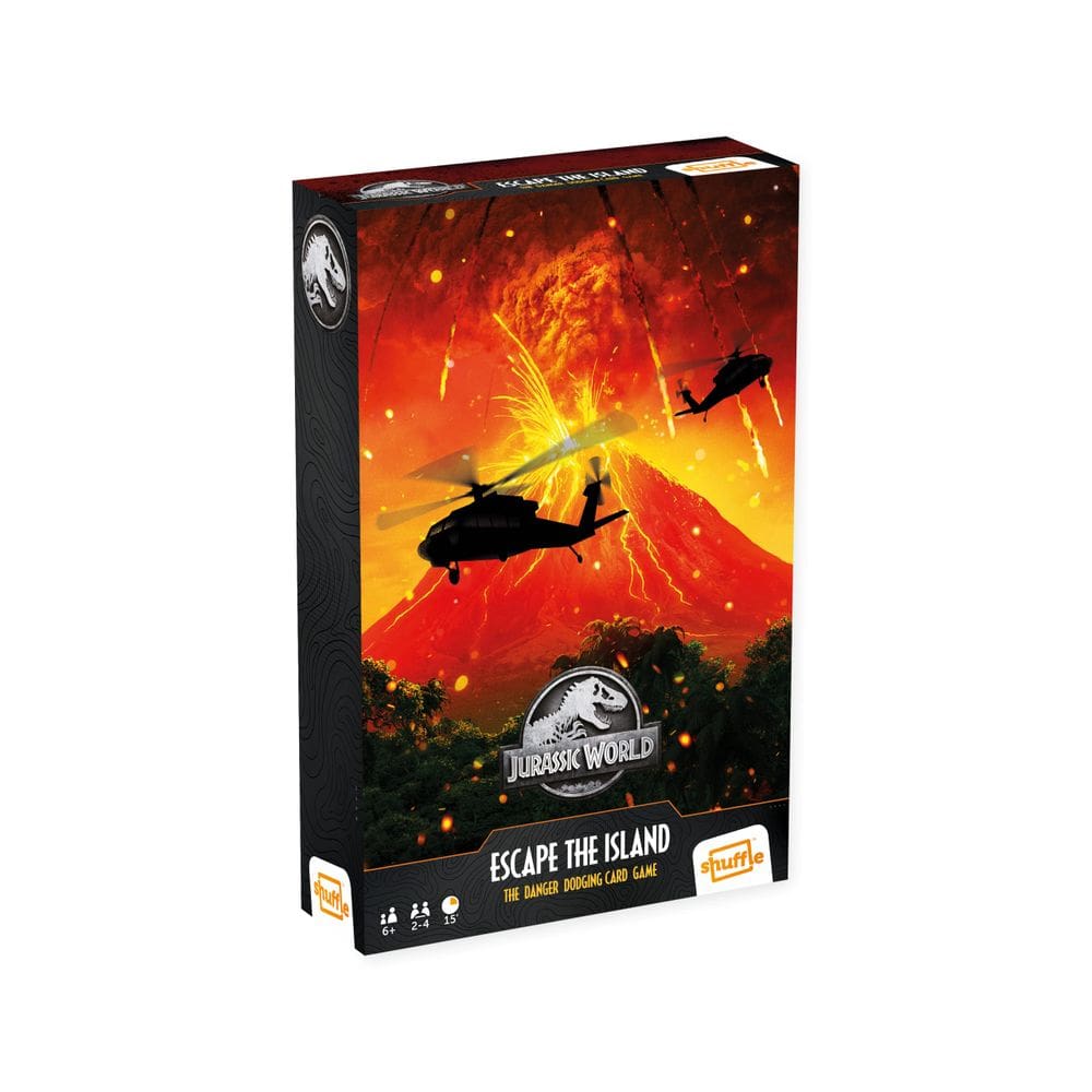 Jogo de cartas Cartamundi Jurassic World Escape Island 6+ Years