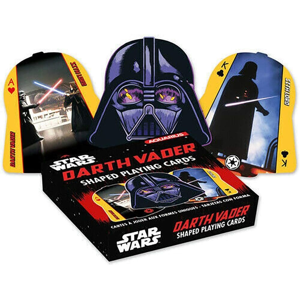 Cartas de baralho AQUARIUS Star Wars Darth Vader em forma de baralho