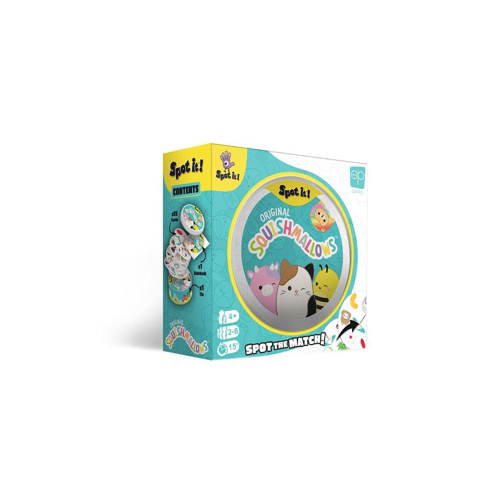 Jogo de cartas USAOPOLY Spot It! Elefante Squishmallows Mila