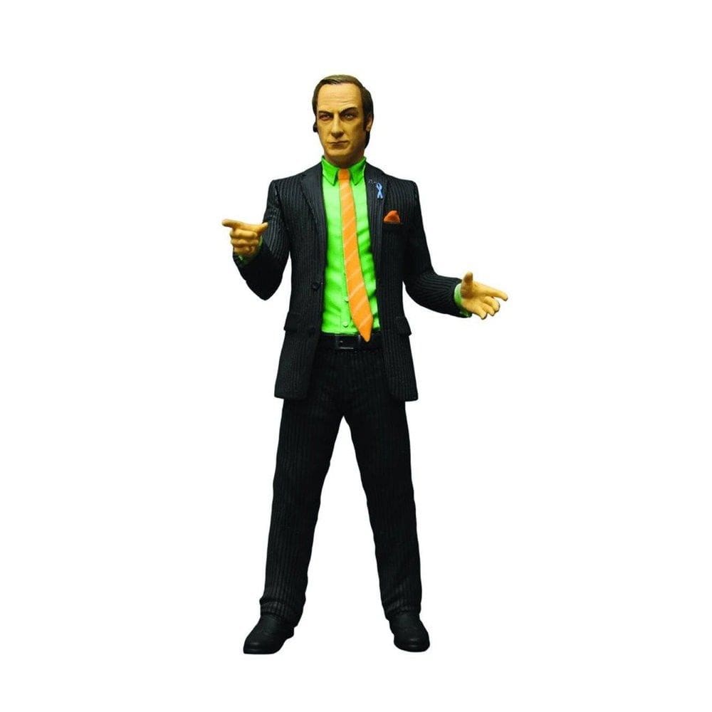 Boneco de ação Mezco Toys Breaking Bad Saul Goodman 6”
