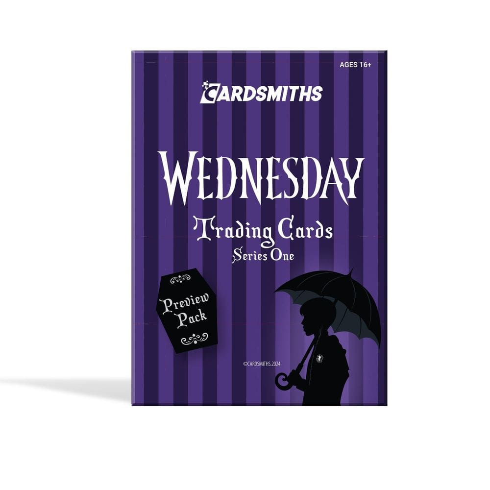 Pacote de convenções Trading Cards Wednesday Series 1 2024