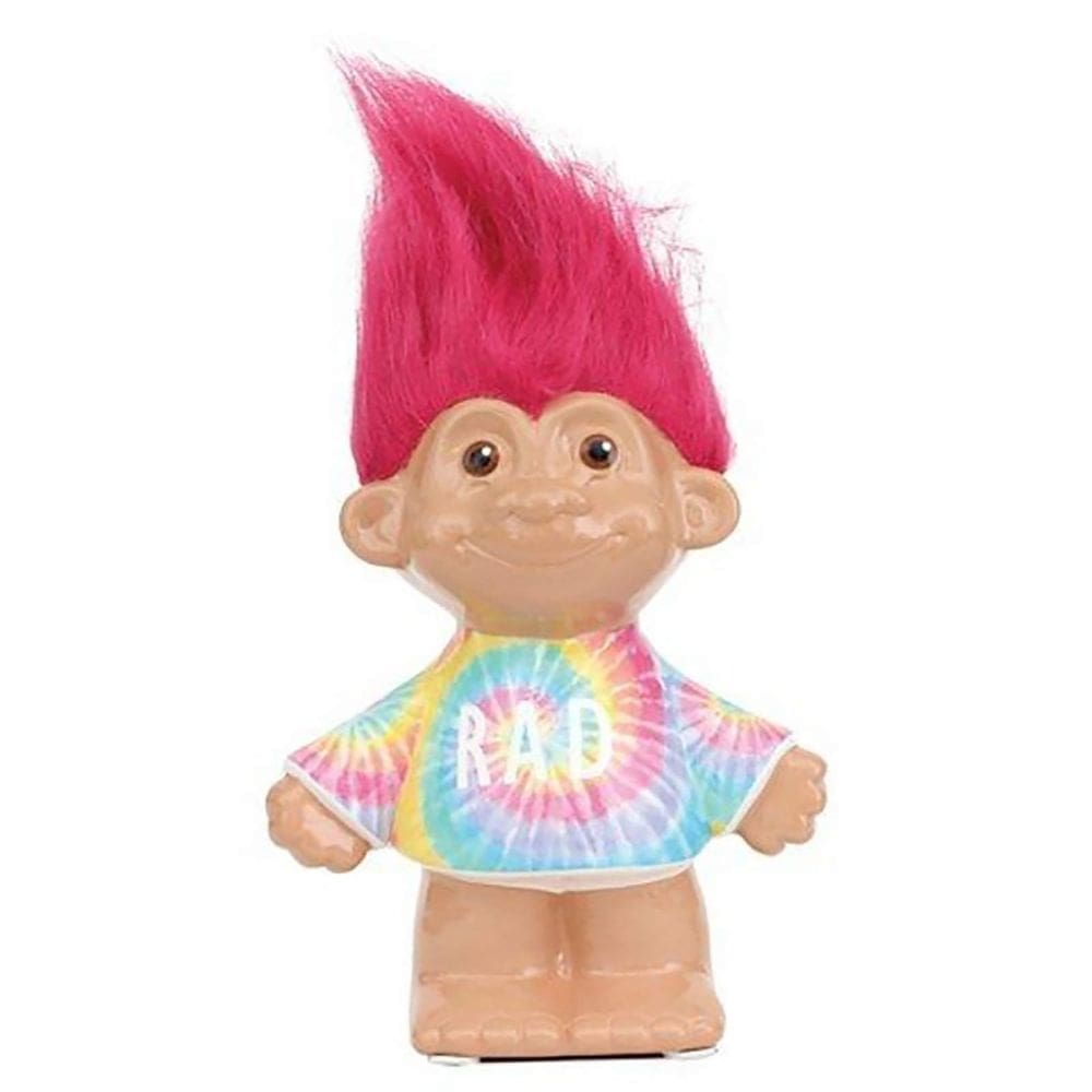 Coin Bank Troll importado ou fabricado nos EUA. Lavagem à mão de ótima qualidade