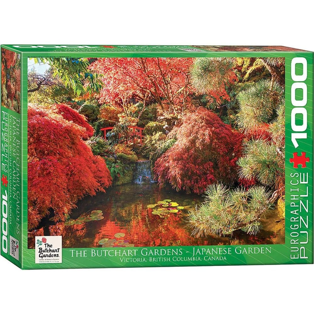 Quebra-cabeça EuroGraphics Butchart Gardens de 1000 peças