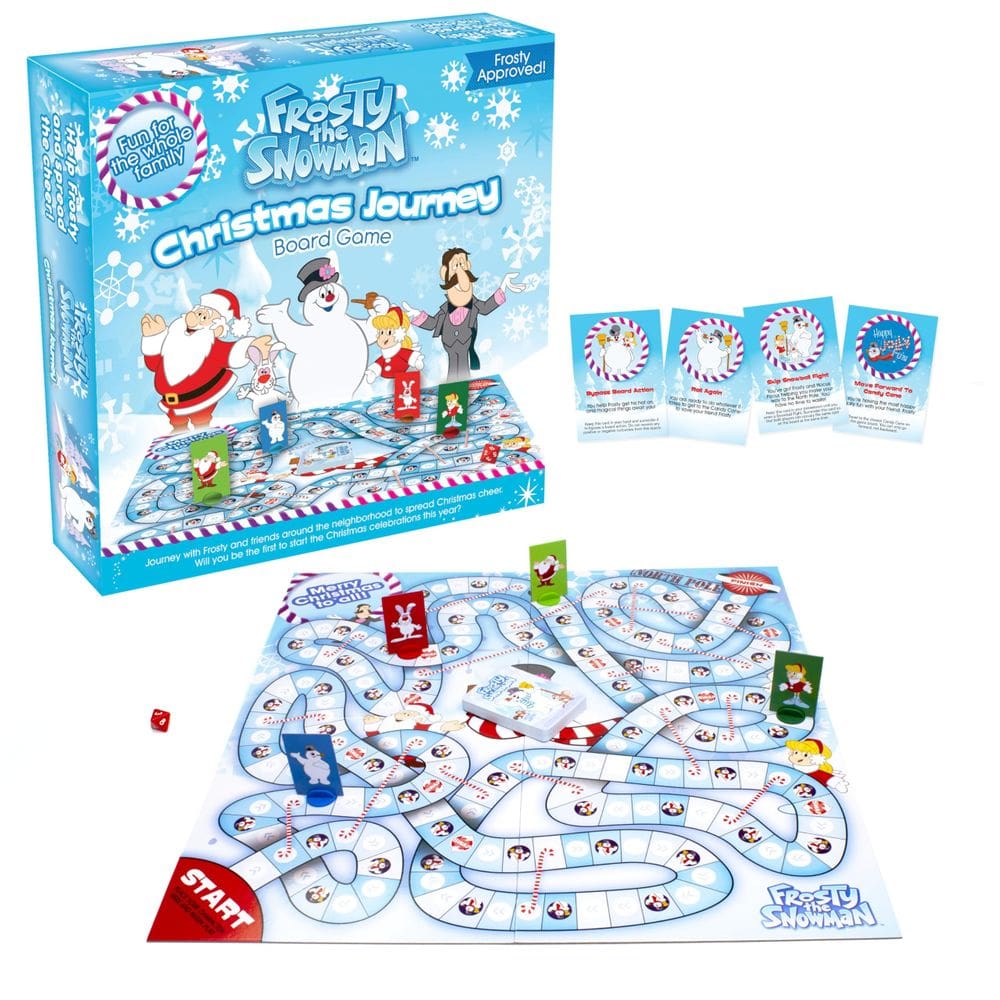 Jogo de tabuleiro AQUARIUS Frosty The Snowman Family Christmas Gift