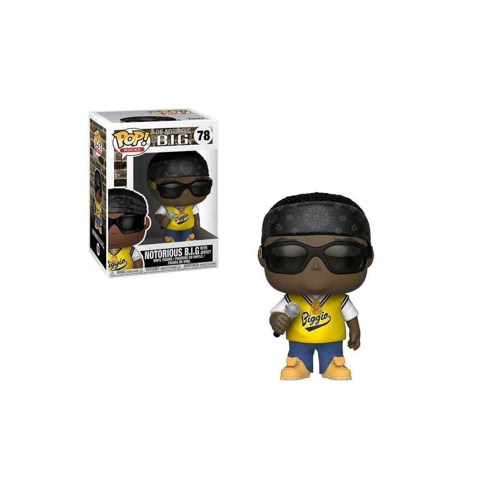 Figura colecionável Funko Pop Rocks Music Notorious B.I.G.