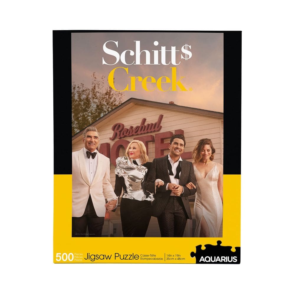 Quebra-cabeça AQUARIUS Schitt`s Creek Cast 500 peças