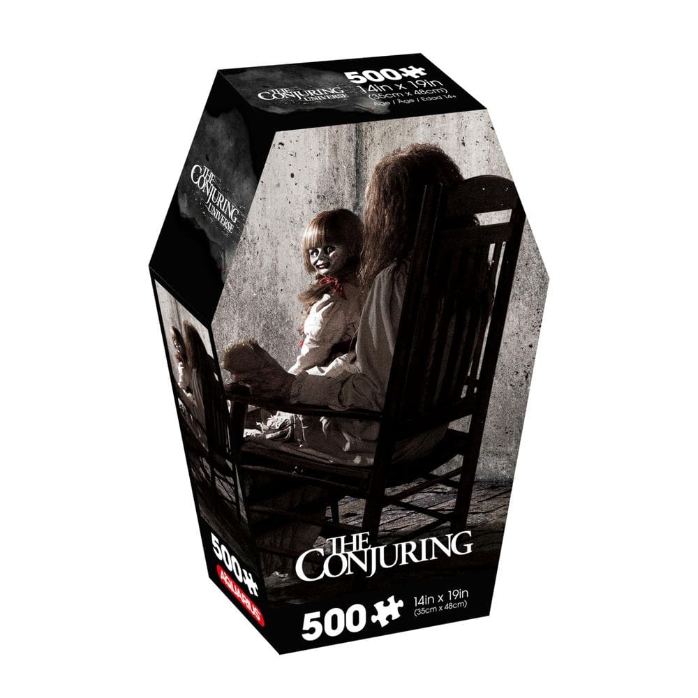 Quebra-cabeça AQUARIUS The Conjuring 500 peças 14x19 cm com pôster