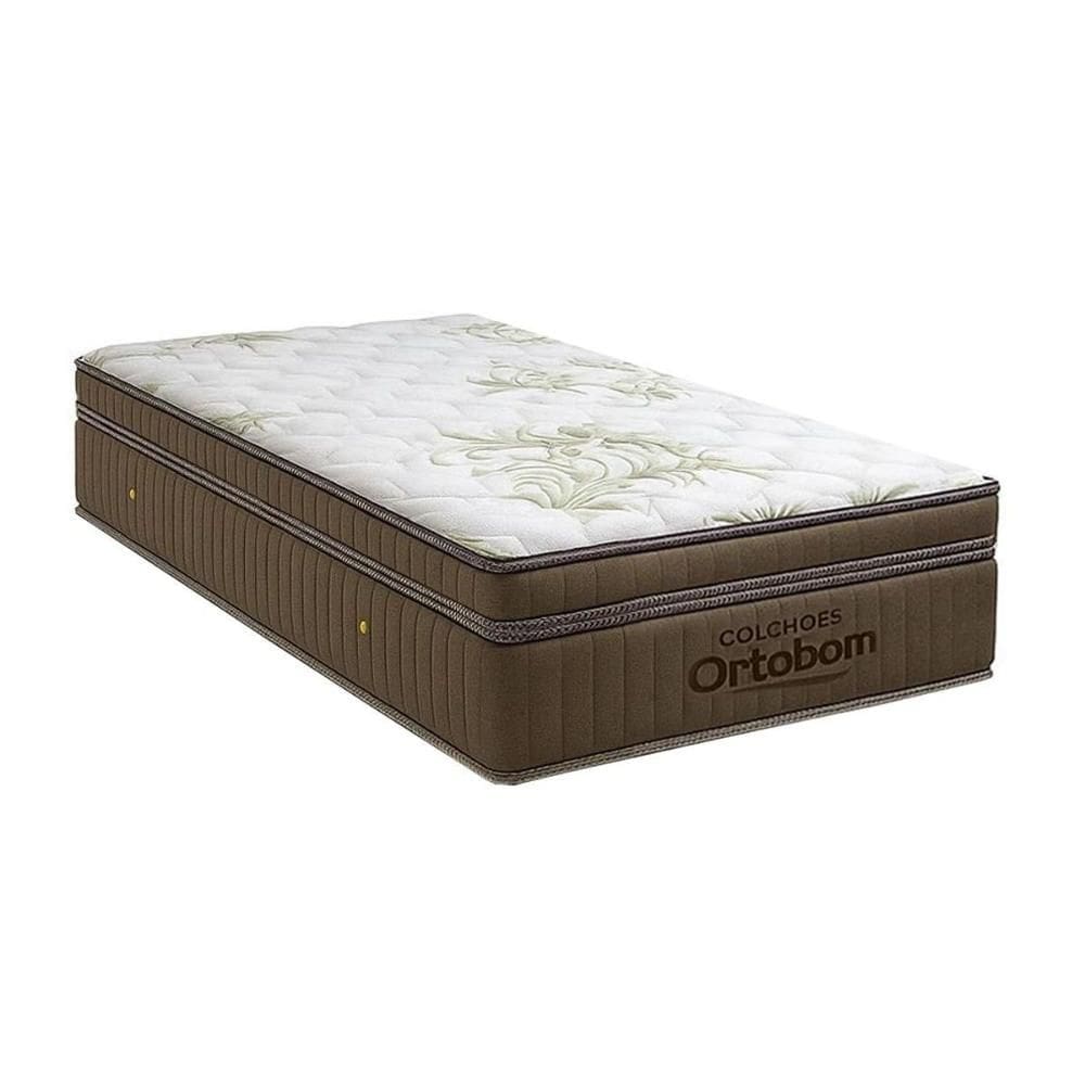 Colchão Solteiro Molas Ensacadas Visco Gel SuperPocket Gold Ultra OrtoPillow (78x188x32) - Ortobom