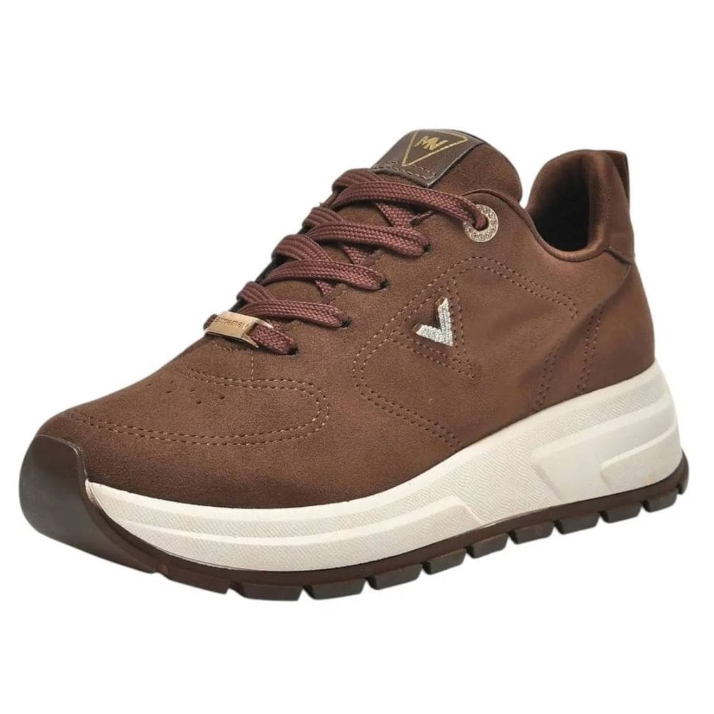 Tênis Feminino Conforto Flatform Casual Tratorada Via Marte