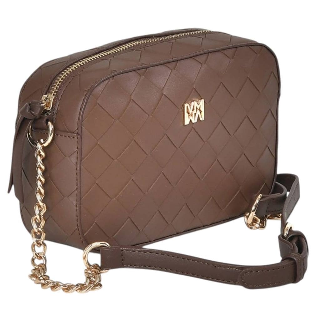 Bolsa Feminina Estilo Camera Alça Corrente Moderna Via Marte
