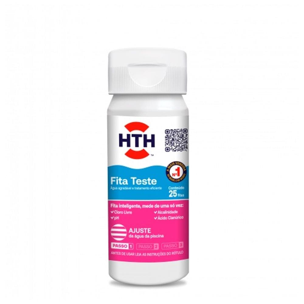 Hth Fita Teste 25 Un Tubo