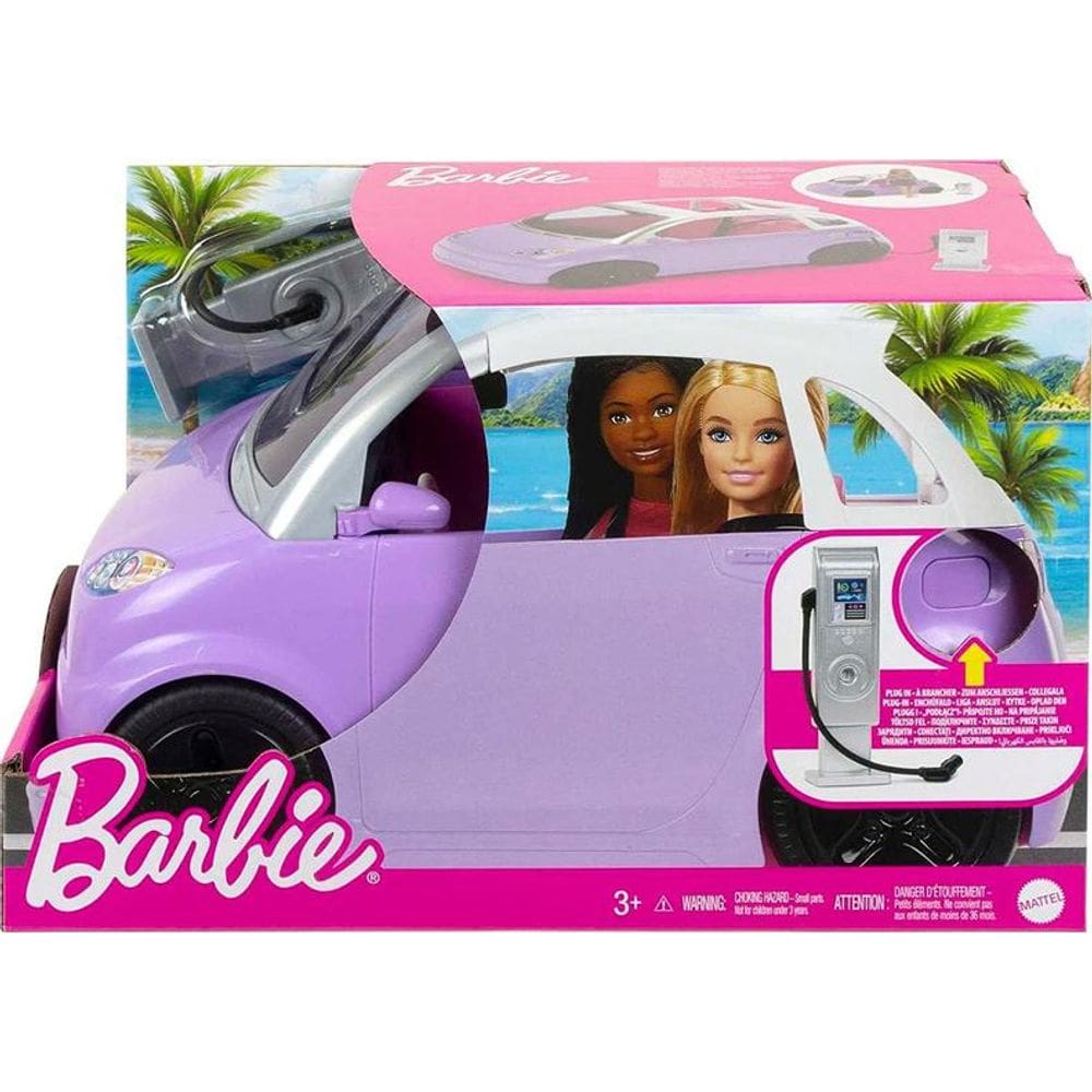 Brinquedo Barbie Carro Elétrico - Mattel hjv36