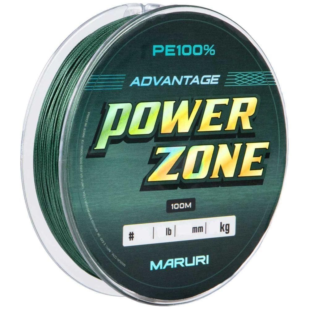 Linha Multifilamento Maruri Power Zone 8x 0,20mm 100m Verde