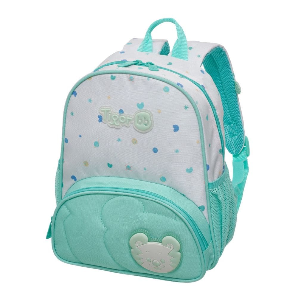 Mini Mochila de Costas Infantil Tigor T. Tigre Little Verde Resistente Alça Ajustável Escola Passeio