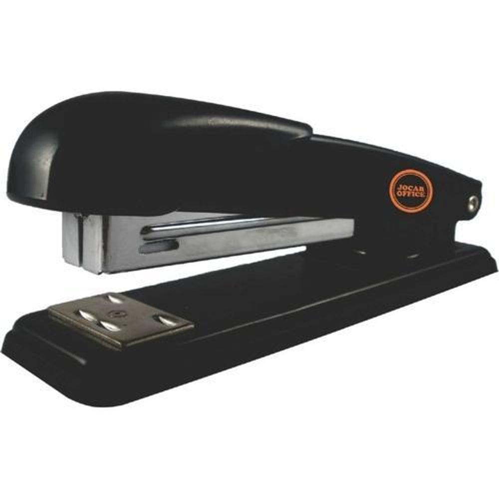 Grampeador Metal Jocar Preto Base 15,5Cm Para 25Fl