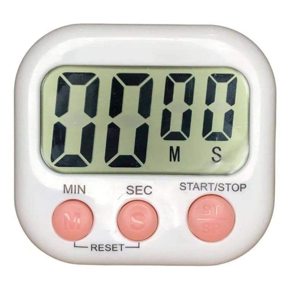 Timer Digital Cronometro De Cozinha Com Imã Temporizador