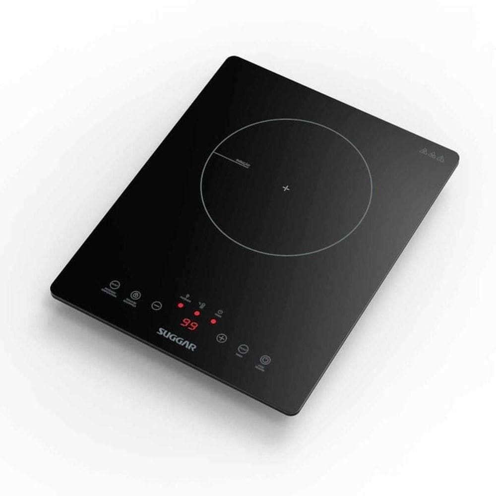 Cooktop Portátil De Indução 1 Zona De Aquecimento Suggar 110V