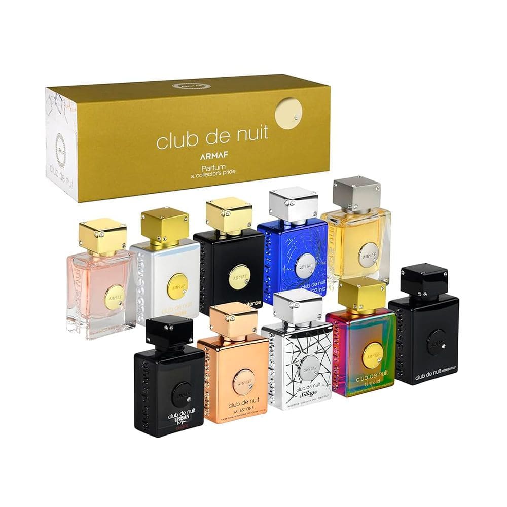 Kit Armaf Club de Nuit  Mini  - Perfume Unissex 10 x 5ml