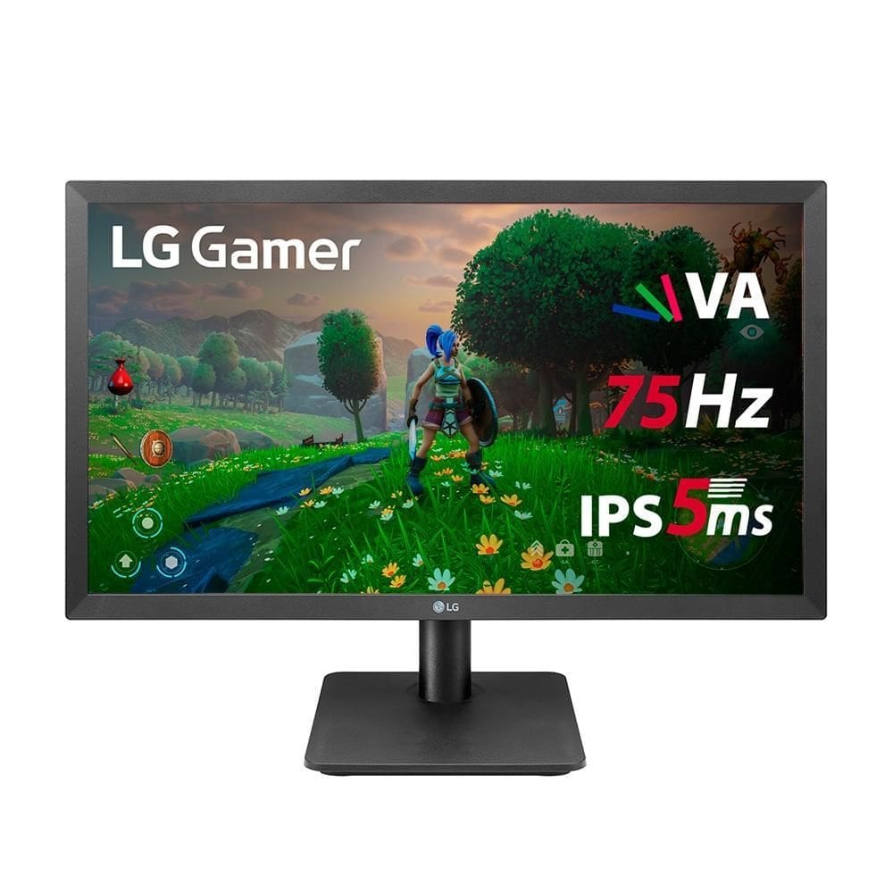 Monitor Gamer 21,5” Lg 22MP410-B Full Hd Bivolt Preto