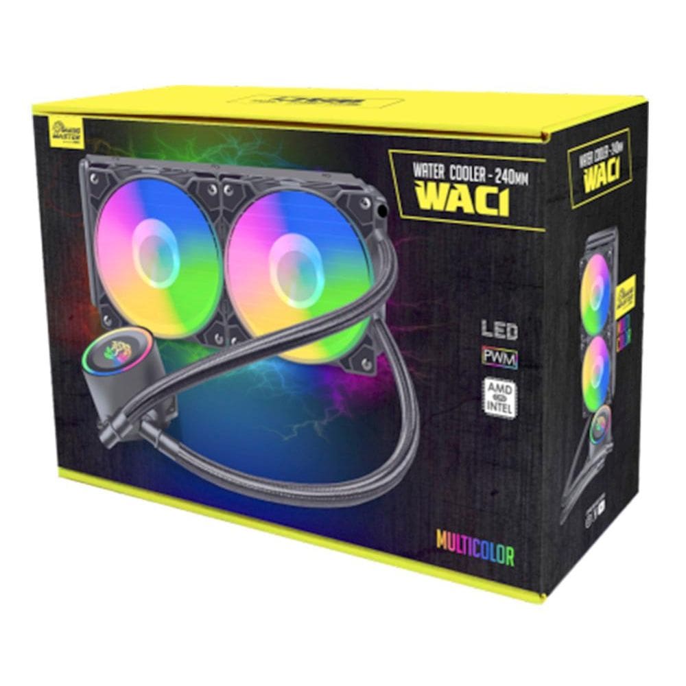 Water Cooler K-Mex Waci Ice Gun 240mm Preto