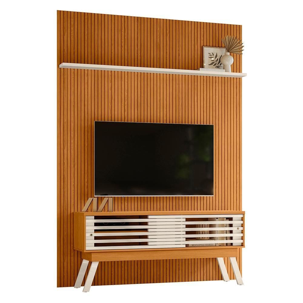 Rack Bancada com Painel New Premium para TV até 75” - Madetec