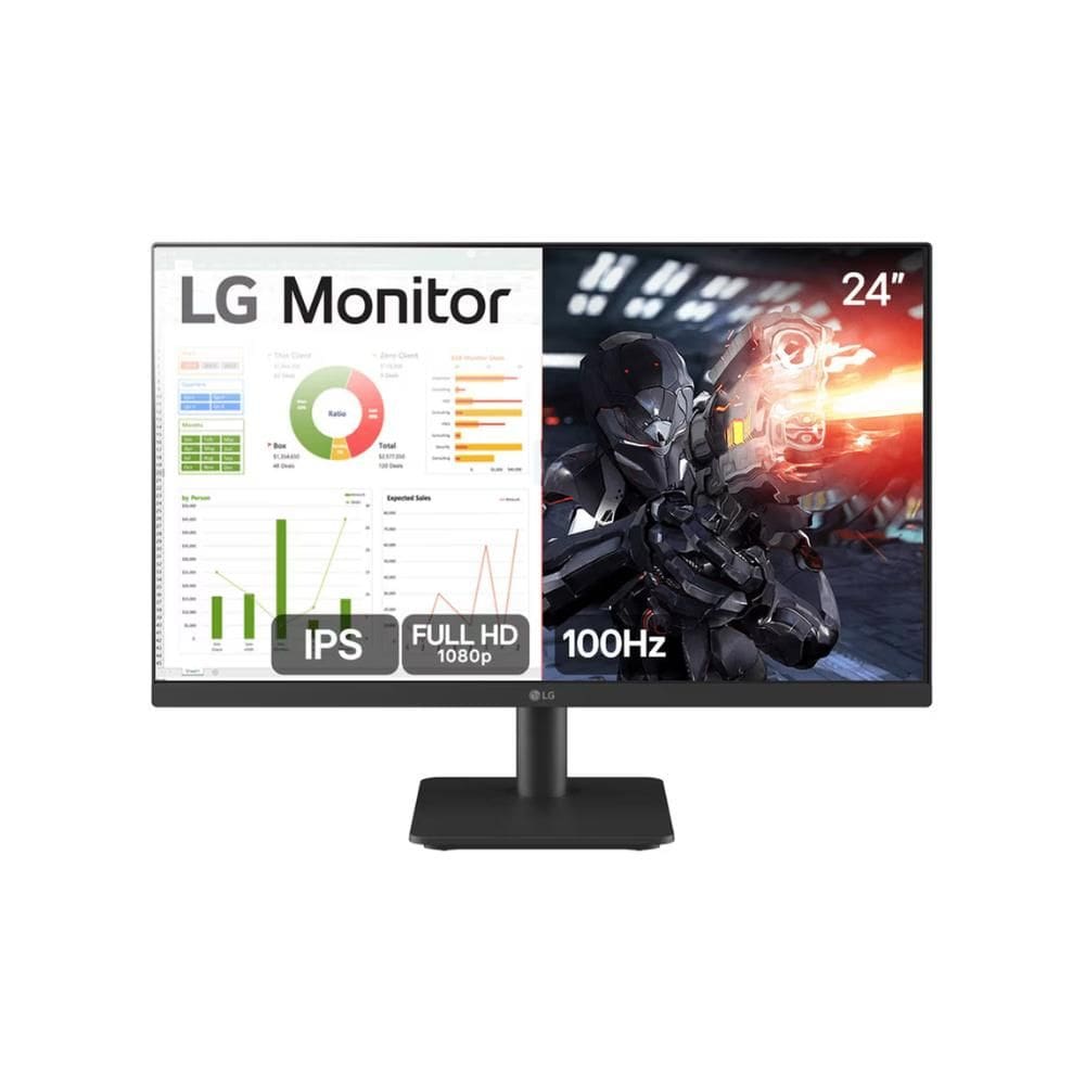 Monitor Gamer 24” Lg 24MS500-B Full Hd 100Hz IPS