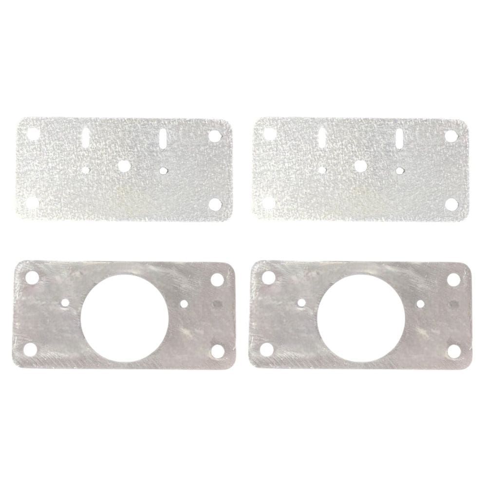 Kit 4x Placas Reparo Dobradiça Porta Armário MDF