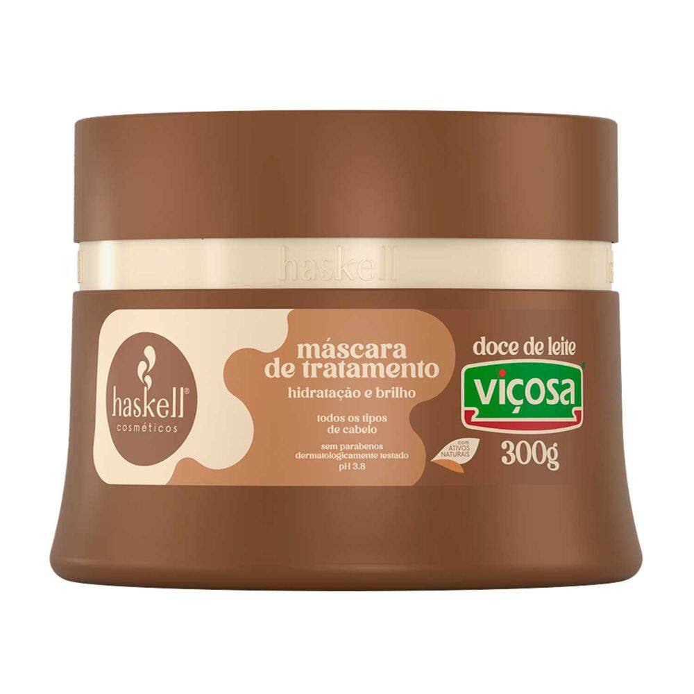 Máscara de tratamento Haskell Doce de Leite Viçosa 300g