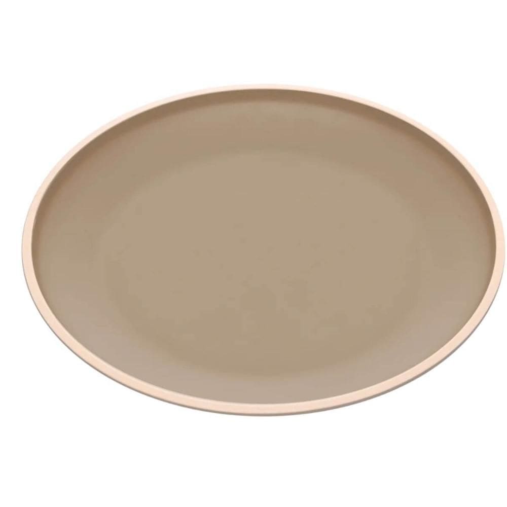 Prato De Sobremesa Melamina 21,5cm Class Bege Wolff Raso Cozinha Servir Avulso