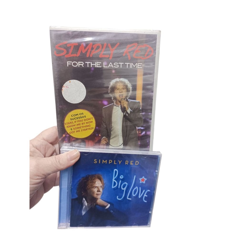 Dvd Simply Red - For The Last Time - CD Big Love