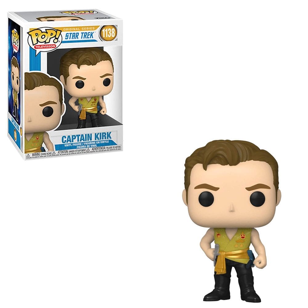 Boneco de vinil colecionável Funko POP TV Star Trek Kirk